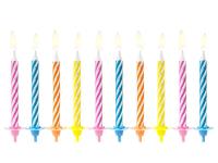 Opakowanie Świeczki urodzinowe 6cm 10szt