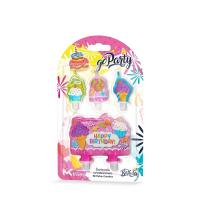 Świeczki urodzinowe Ciastka 4szt. Wydawca: GoParty. SmakLiter.pl Opakowanie Świeczki urodzinowe Ciastka 4szt