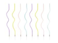 Opakowanie Świeczki urodzinowe zakręcone 14cm 8szt