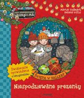 Święta w Valleby. Niespodziewane prezenty. Biuro Detektywistyczne Lassego i Mai. Autor: Martin Widmark, Helena Willis. SmakLiter.pl Okładka książki Święta w Valleby. Niespodziewane prezenty. Biuro Detektywistyczne Lassego i Mai