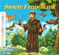 Okładka książki Święty Franciszek kolorowanka