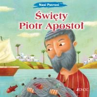 Święty Piotr Apostoł. Autor: Pascoletti Elena. SmakLiter.pl Okładka książki Święty Piotr Apostoł