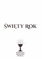 Święty Rok. Autor: Giertych Piotr. SmakLiter.pl Okładka książki Święty Rok