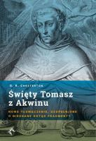 Święty Tomasz z Akwinu. Autor: G.K. Chesterton. SmakLiter.pl Okładka książki Święty Tomasz z Akwinu
