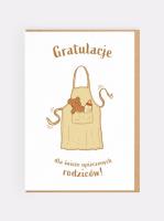 Opakowanie Świeżoo upieczeni rodzice kartka