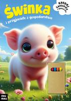 Świnka i przyjaciele z gospodarstwa. Autor: Opracowanie zbiorowe. SmakLiter.pl Okładka książki Świnka i przyjaciele z gospodarstwa