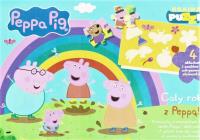 Świnka Peppa. Kraina puzzli. Cały rok z Peppą!. Autor: Opracowanie zbiorowe. SmakLiter.pl Okładka książki Świnka Peppa. Kraina puzzli. Cały rok z Peppą!