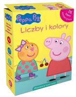 Świnka Peppa. Liczby i kolory. Karty edukacyjne. Wydawca: Olesiejuk Sp. z o.o.. SmakLiter.pl Opakowanie Świnka Peppa. Liczby i kolory. Karty edukacyjne