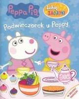 Okładka książki Świnka Peppa. Lubię zagadki. Podwieczorek u Peppy