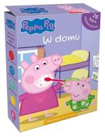 Świnka Peppa. W domu. Karty edukacyjne w pudełku. Wydawca: Olesiejuk Sp. z o.o.. SmakLiter.pl Opakowanie Świnka Peppa. W domu. Karty edukacyjne w pudełku