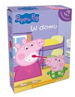 Świnka Peppa. W domu. Autor: Monika Kiersnowska. SmakLiter.pl Okładka książki Świnka Peppa. W domu