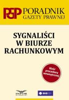 Sygnaliści w biurze rachunkowym. Autor:   Praca zbiorowa. SmakLiter.pl Okładka książki Sygnaliści w biurze rachunkowym