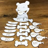 Opakowanie Sylabowe zwierzaki - piesek sylabowy