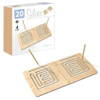 Opakowanie Symetryczny labirynt Silver ALEX