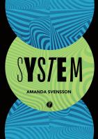 System. Autor: Amanda Svensson. SmakLiter.pl Okładka książki System