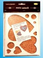 Opakowanie Szablon figurowy do quillingu serce 14.5x19cm