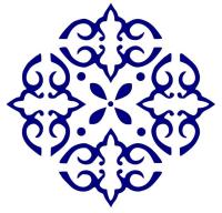 Opakowanie Szablon ornament 20x30cm