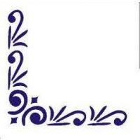 Opakowanie Szablon zmywalny narożny 12x15cm