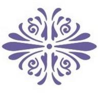 Opakowanie Szablon zmywalny ornament 12x15cm 0,5mm