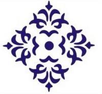 Opakowanie Szablon zmywalny ornament 12x15cm 0,5mm