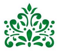 Opakowanie Szablon zmywalny ornament 12x15cm