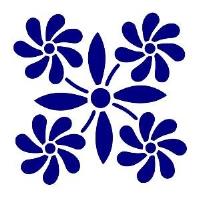 Opakowanie Szablon zmywalny ornament 20x30cm