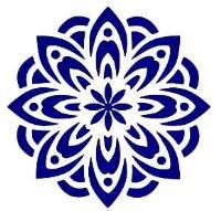 Opakowanie Szablon zmywalny ornament A4 20x30cm