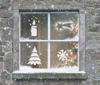 Opakowanie Szablony do sztucznego śniegu 10szt