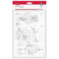 Opakowanie Szablony plastikowe 260x178mm 2szt