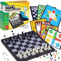 Opakowanie Szachy gry 8w1