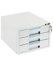 Opakowanie Szafka na dokumenty 3 szuflady szary YELLOW