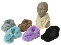 Opakowanie Szalik kołnierz pluszowy z zapięciem MIX