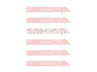 Opakowanie Szarfy Bride to be i Bridesmaid 76cm 6szt