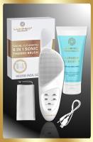 Opakowanie Szczoteczka do twarzy LUMINEO SONIC perłowa + żel do twarzy