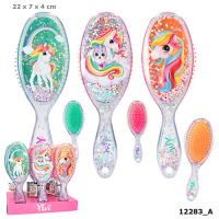 Opakowanie Szczotka do włosów Ylvi Jednorożec 3 wzory 12283A