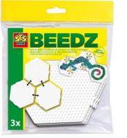 Sześciokątna podkładka do koralików 3szt.. Wydawca: SES NL. SmakLiter.pl Opakowanie Sześciokątna podkładka do koralików 3szt.