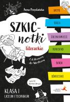 Szkicnotki literackie. Od Homera do Woltera. Autor: Anna Katarzyna Przystańska. SmakLiter.pl Okładka książki Szkicnotki literackie. Od Homera do Woltera