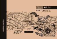 Opakowanie Szkicownik 197x124/72K 120g TW retro Ptaszek