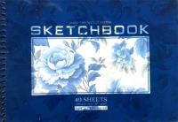 Opakowanie Szkicownik A5/40K koło gładki Kwiaty FRESH