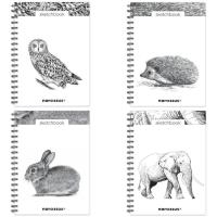 Szkicownik B5/60K gładki na spirali mix. Wydawca: Narcissus. SmakLiter.pl Opakowanie Szkicownik B5/60K gładki na spirali mix