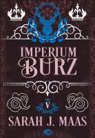 Szklany tron Tom 5 Imperium burz wyd.2. Autor: Sarah J. Maas. SmakLiter.pl Okładka książki Szklany tron Tom 5 Imperium burz wyd.2