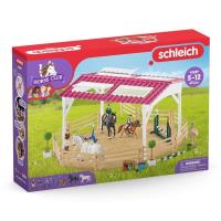 Opakowanie Szkoła jeździecka z dżokejami i końmi