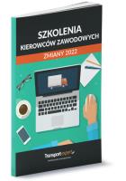 Opakowanie Szkolenia kierowców zawodowych zmiany 2022