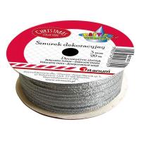 Opakowanie Sznurek-wstążka srebrny