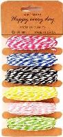 Opakowanie Sznurki papierowe duo 6 kolorów