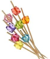 Opakowanie Szpilki do koreczków z kryształkami 24szt