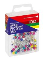 Opakowanie Szpilki kolorowe 3,8x33mm GRAND