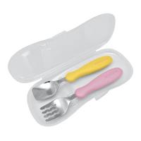 Opakowanie Sztućce z etui mango/peach