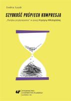 Okładka książki Szybkość, pośpiech, kompresja