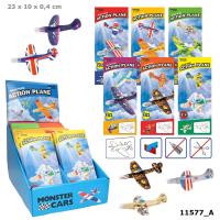 Opakowanie Szybowce piankowe składane Monster Cars 1 szt. mix wzorów 11577A